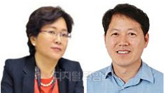 왼쪽부터 정수연·김종택 씨